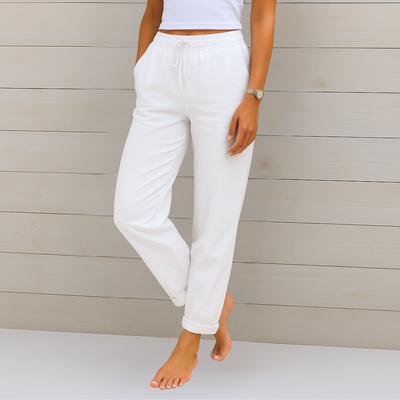 Amelia™ Linen-Stretch Trousers