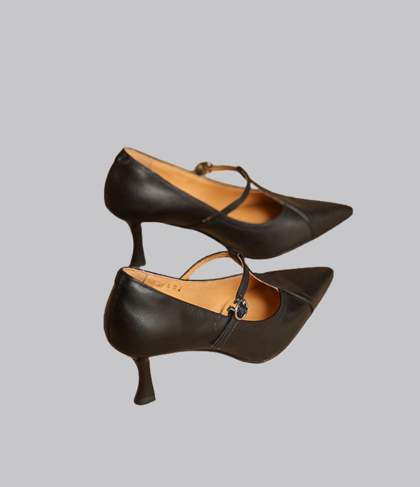 Amelia™ Leather Stiletto Heels