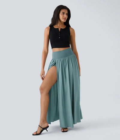 Amelia™ 2-in-1 Flowy Quick-Dry Maxi Skirt