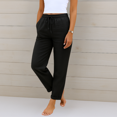 Amelia™ Linen-Stretch Trousers