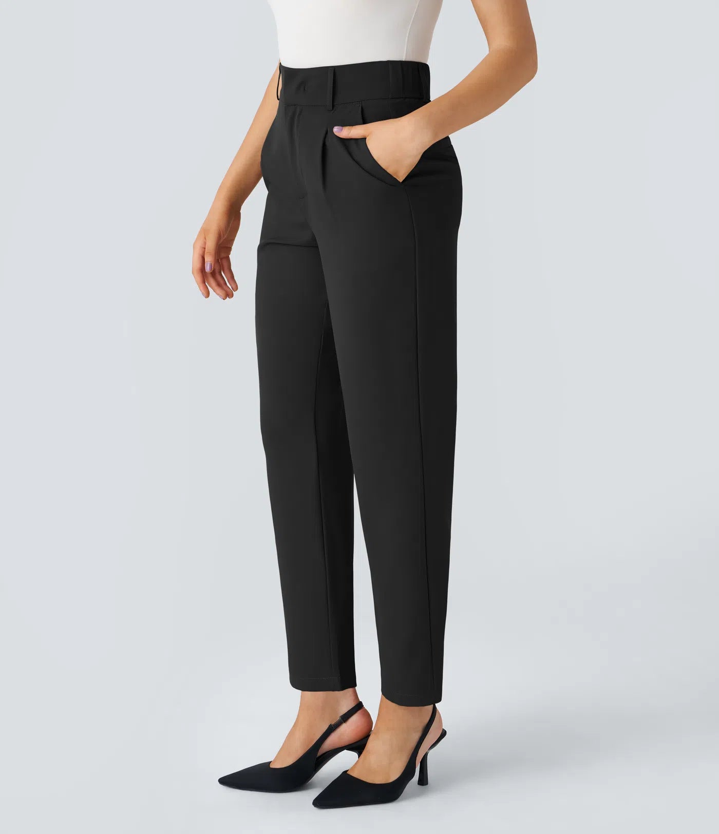 Amelia™ High-Waist Tapered Work Pants