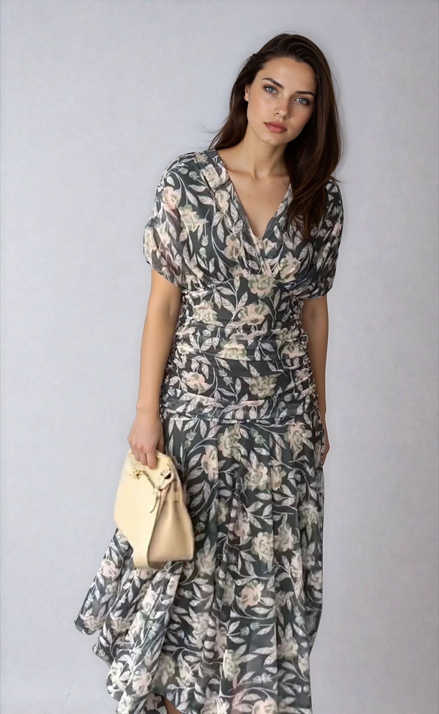 Amelia™ Flare Floral Maxi Dress