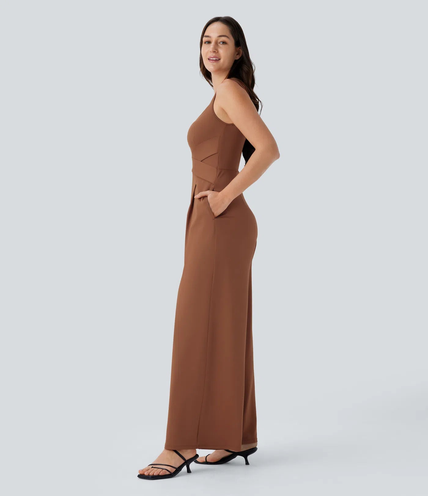 Amelia™ U-Back Pocket Romper