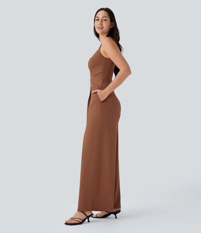 Amelia™ U-Back Pocket Romper