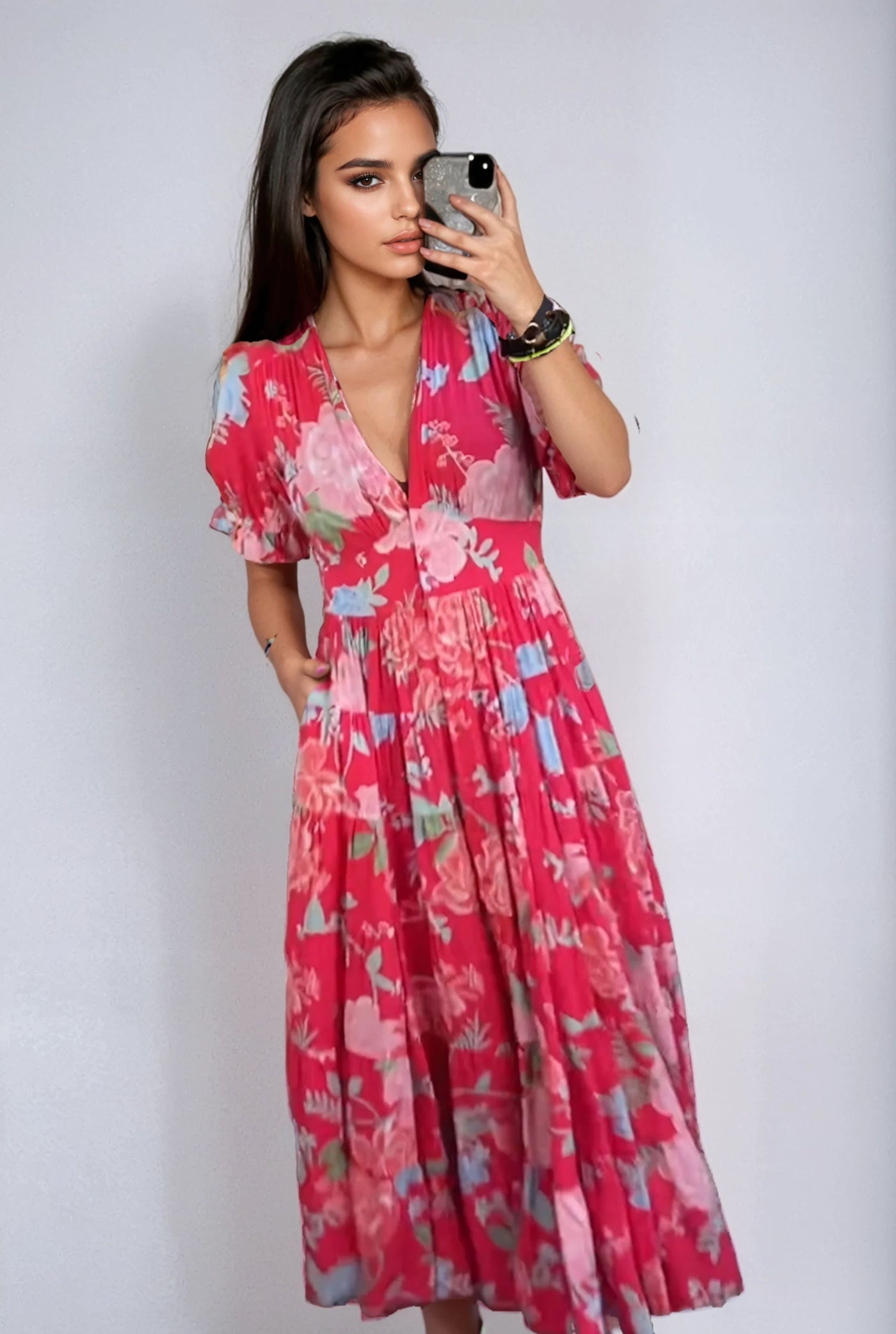Amelia™ Summer Floral Maxi