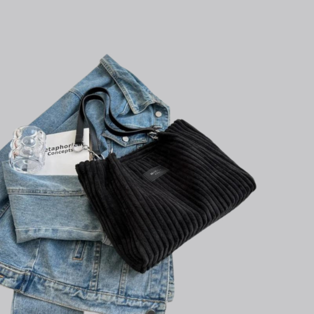 Amelia™ Corduroy Cross-Shoulder Tote