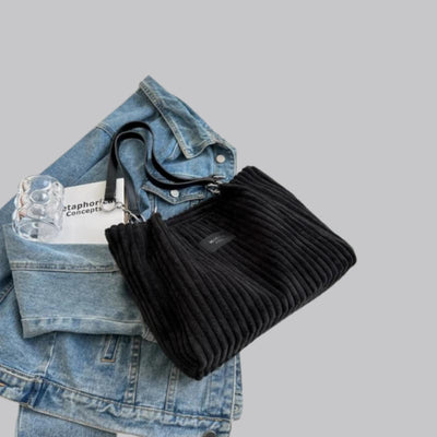Amelia™ Corduroy Cross-Shoulder Tote