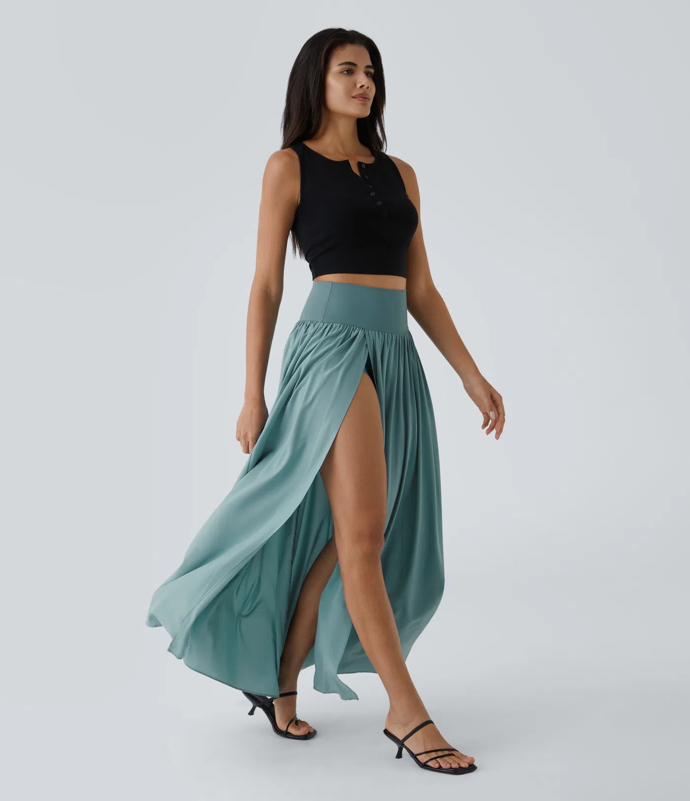 Amelia™ 2-in-1 Flowy Quick-Dry Maxi Skirt