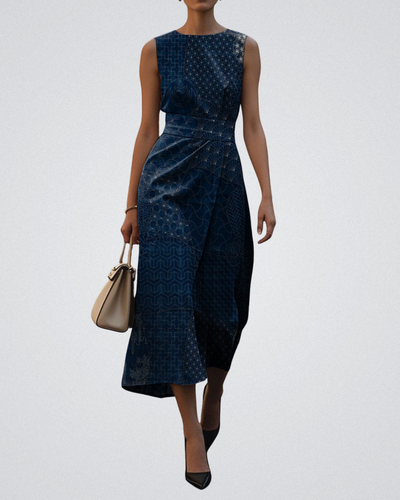 Amelia™ Dreamtime-Print Flow Dress