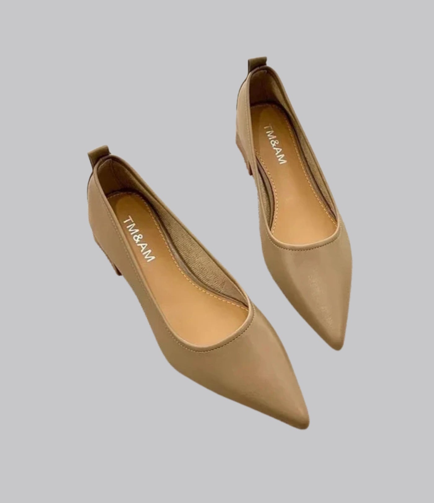 Amelia™ Pointed-Toe Leather Pumps