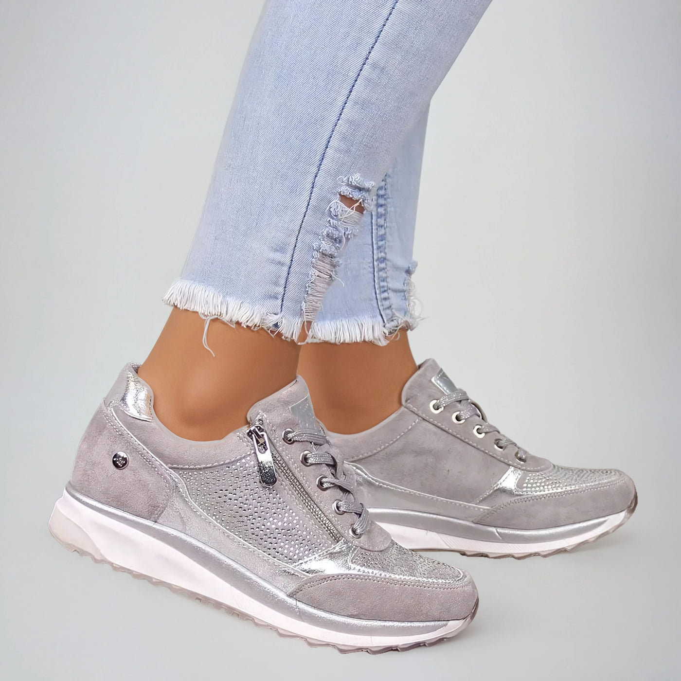 Amelia™ Zip-Up Orthopaedic Sneakers