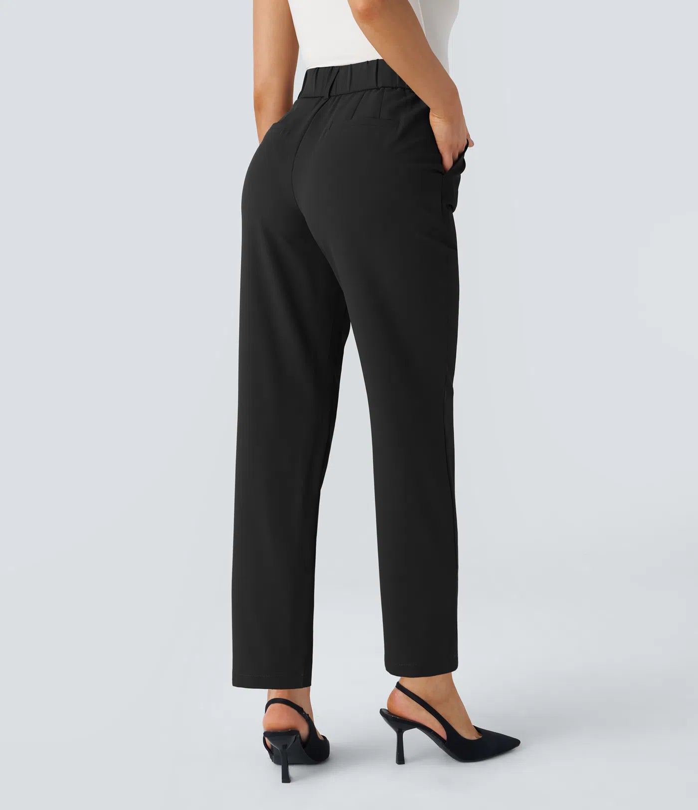 Amelia™ High-Waist Tapered Work Pants