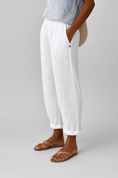 Amelia™ Linen-Cotton Trousers