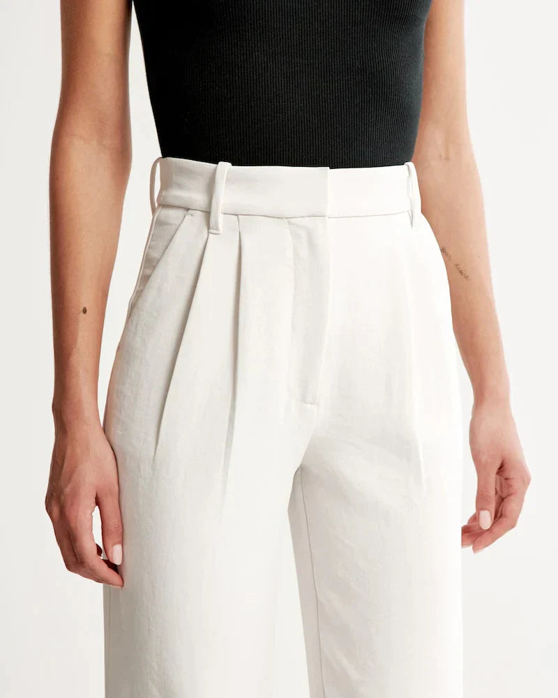 Amelia™ Tailored Wide-Leg Pants