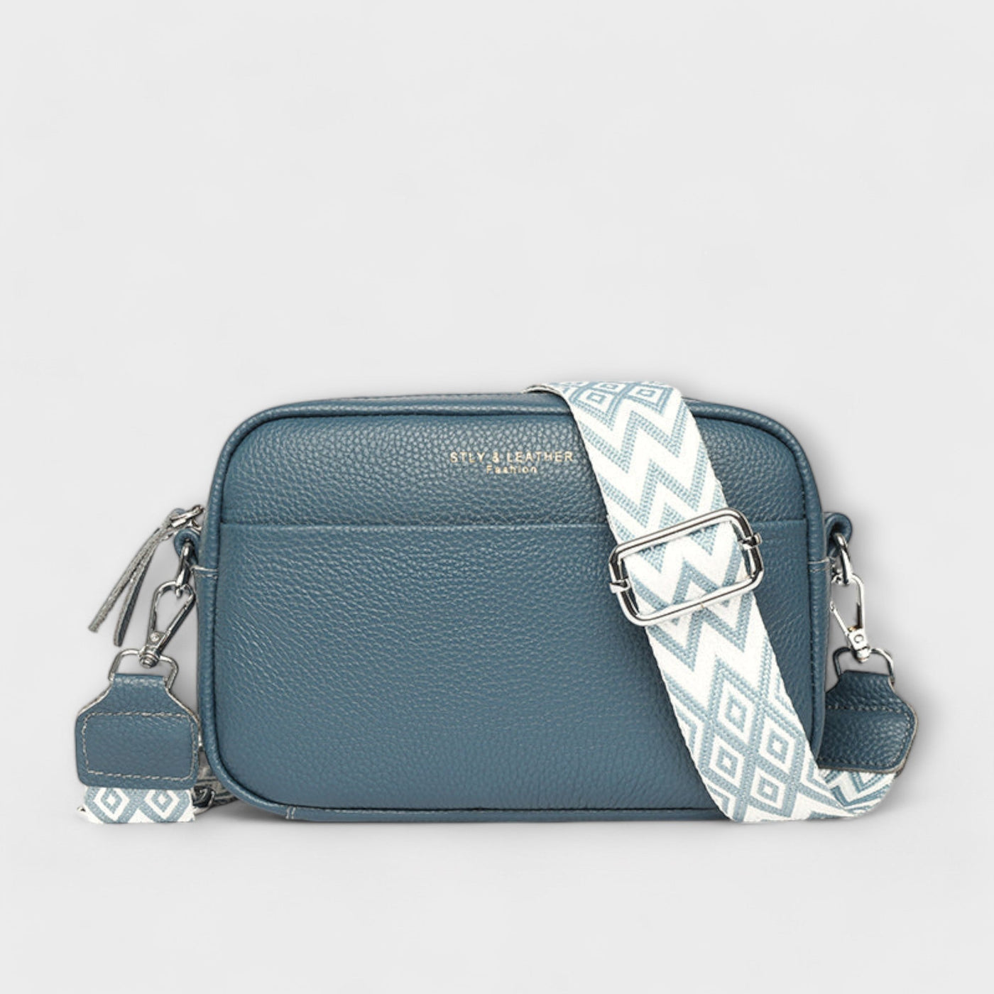 Amelia Mini Crossbody – Natural Linen