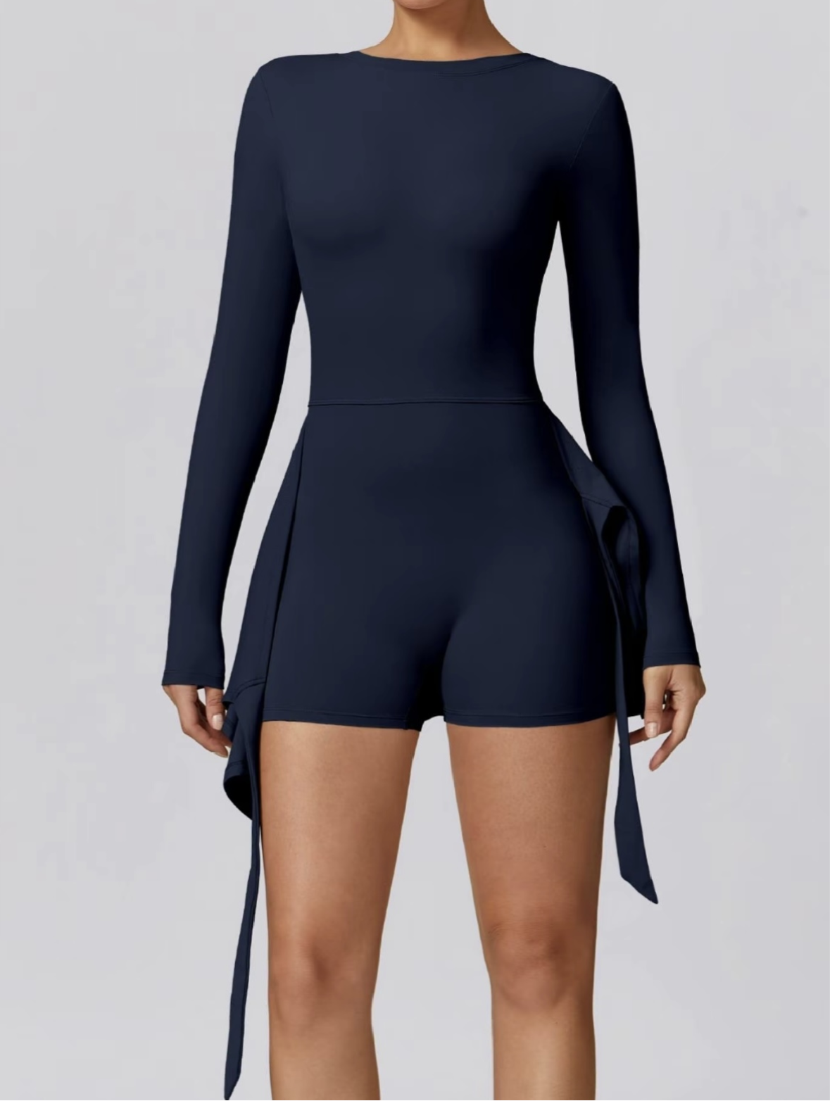 Amelia™ High-Neck Long-Sleeve Tennis Dress