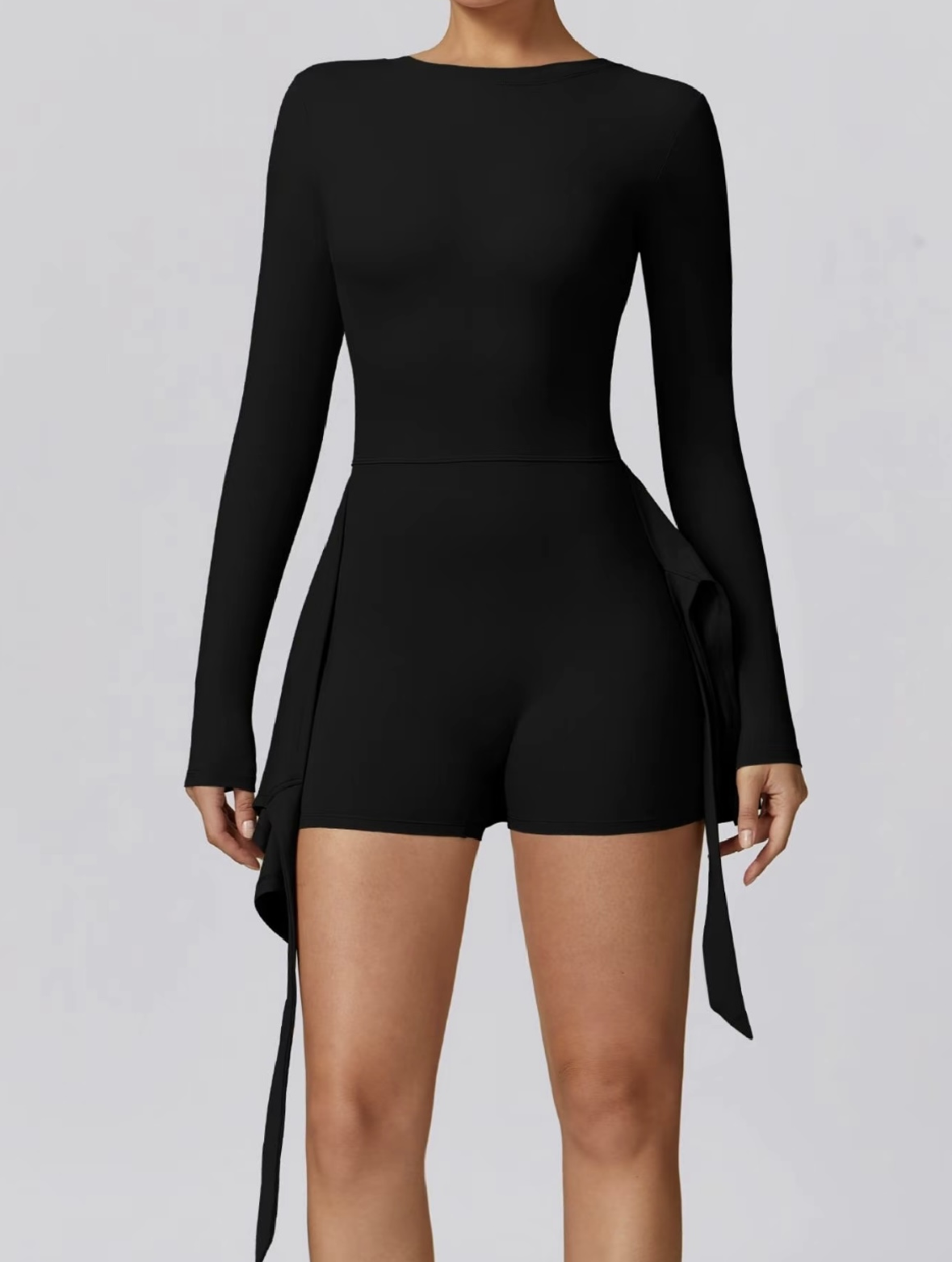 Amelia™ High-Neck Long-Sleeve Tennis Dress