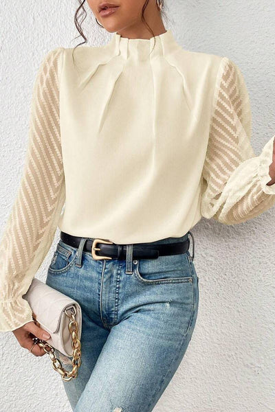 Amelia™ Half-Turtleneck Top