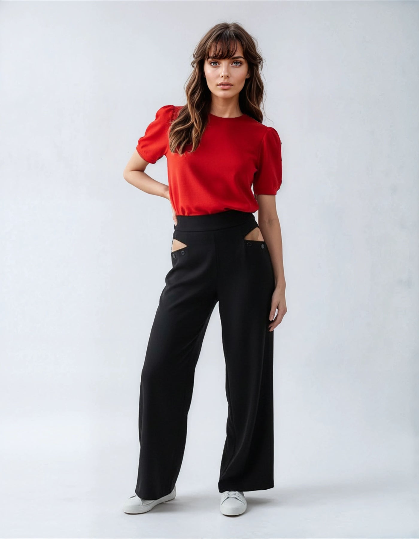 Amelia™ Garden-Party Silk Blouse