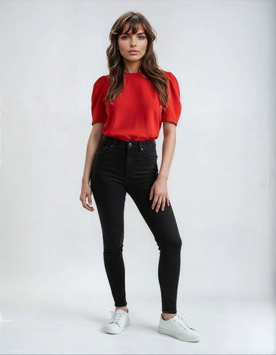 Amelia™ Garden-Party Silk Blouse