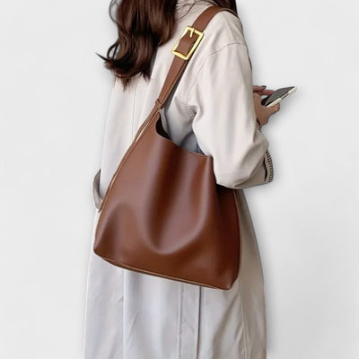 Amelia – Everyday Leather-Look Shoulder Bag