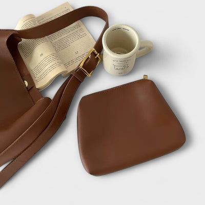 Amelia – Everyday Leather-Look Shoulder Bag