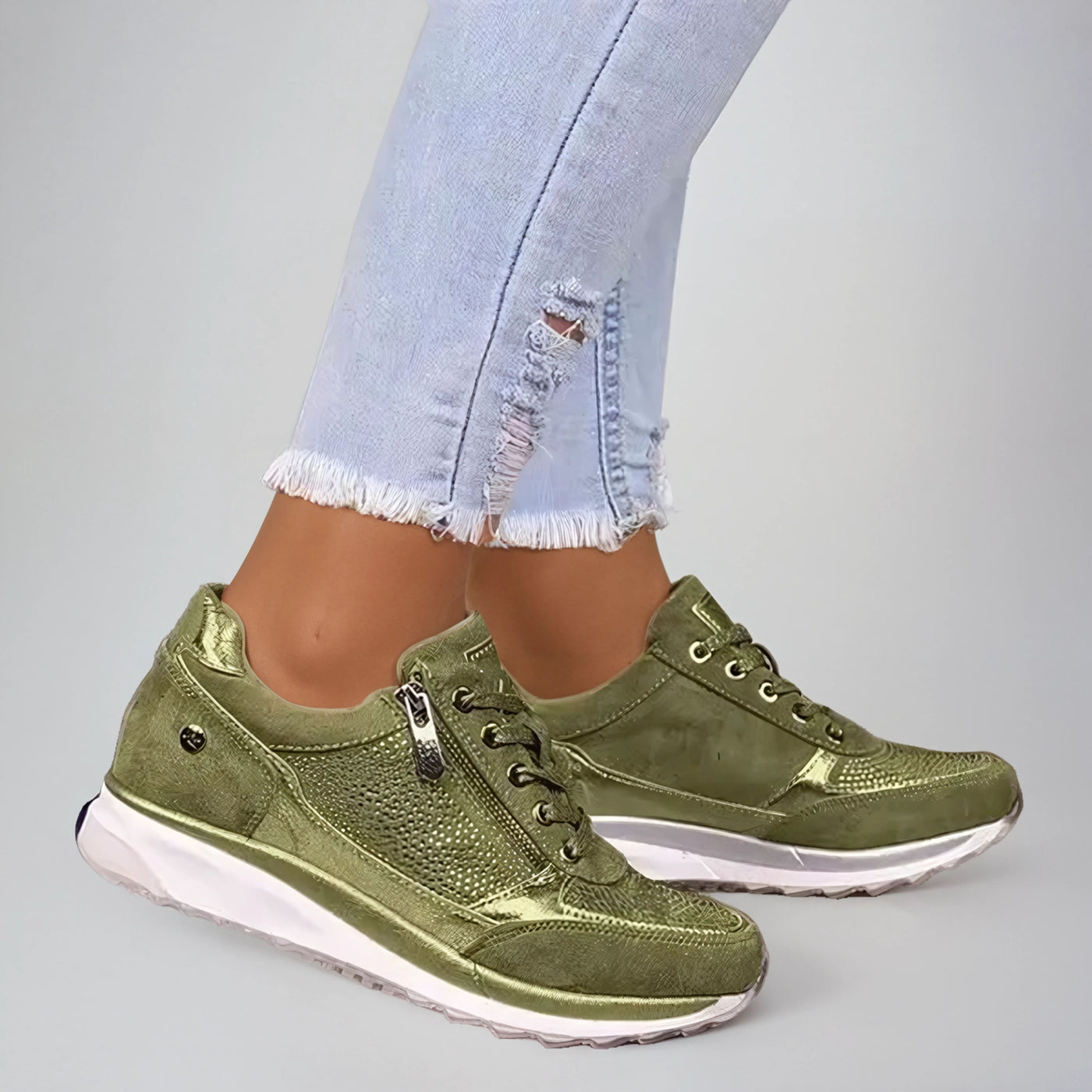 Amelia™ Zip-Up Orthopaedic Sneakers
