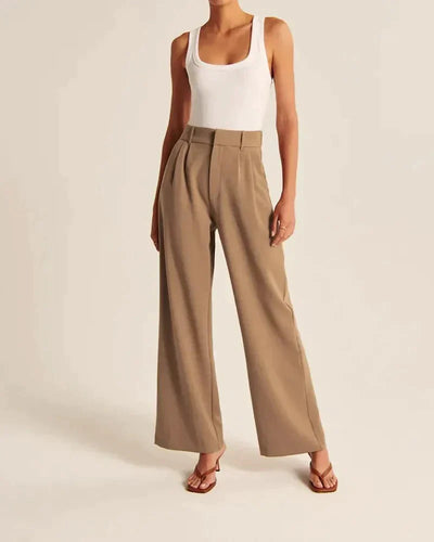 Amelia™ Tailored Wide-Leg Pants
