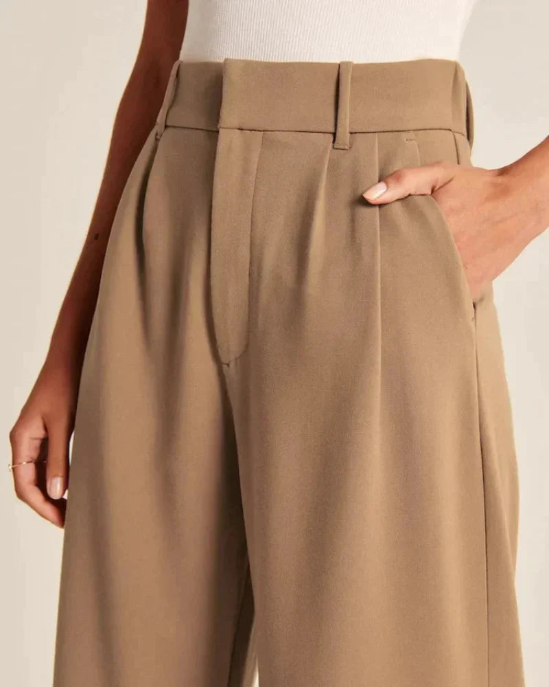 Amelia™ Tailored Wide-Leg Pants
