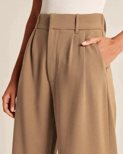Amelia™ Tailored Wide-Leg Pants