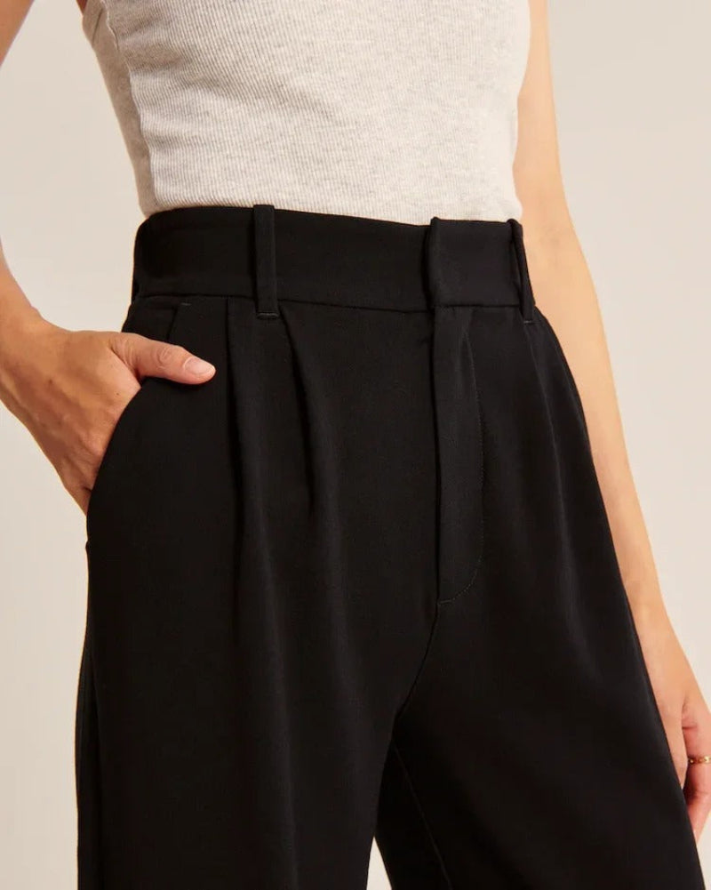 Amelia™ Tailored Wide-Leg Pants