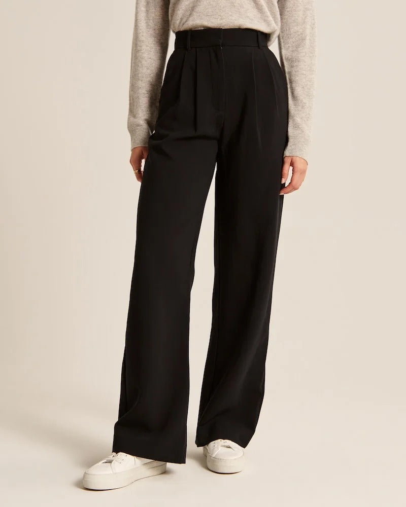 Amelia™ Tailored Wide-Leg Pants