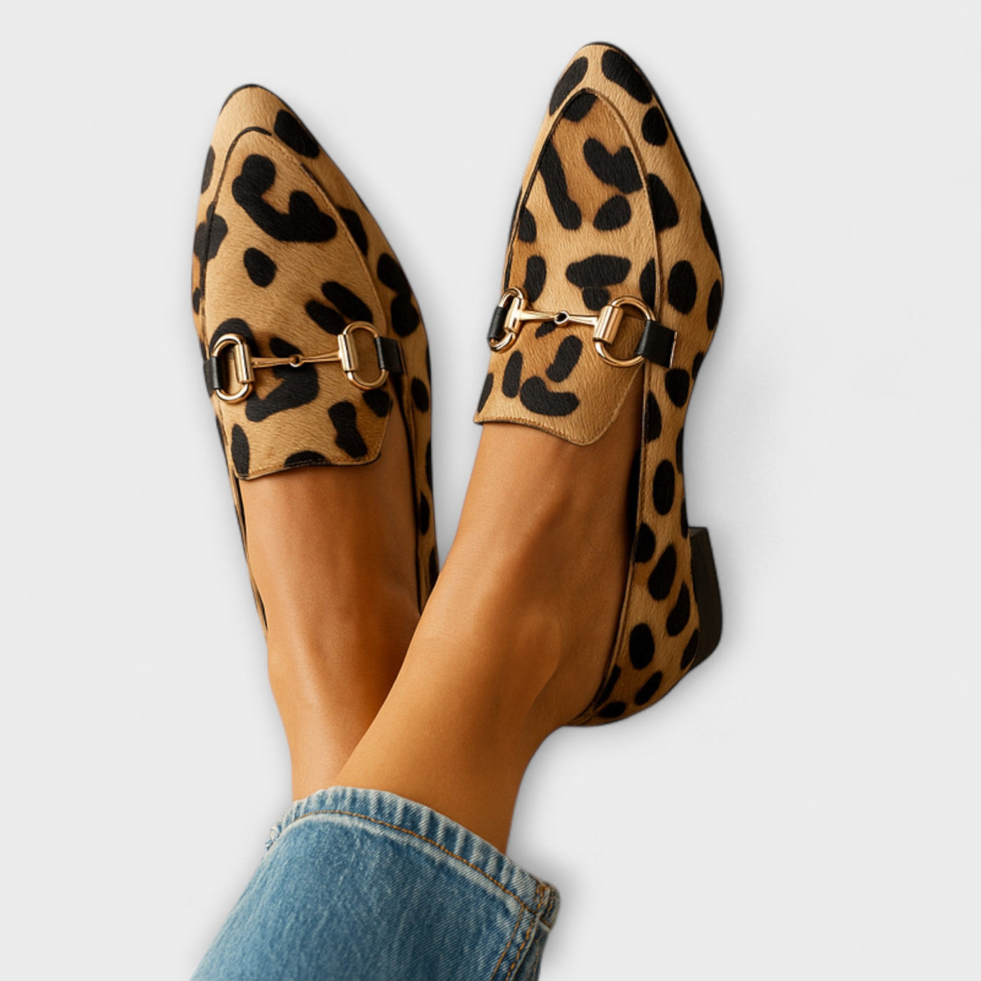 Amelia™ Animal-Print Slip-On Loafers